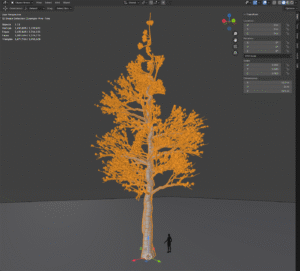 Ansicht mit empfohlenen Einstellungen im Overlay